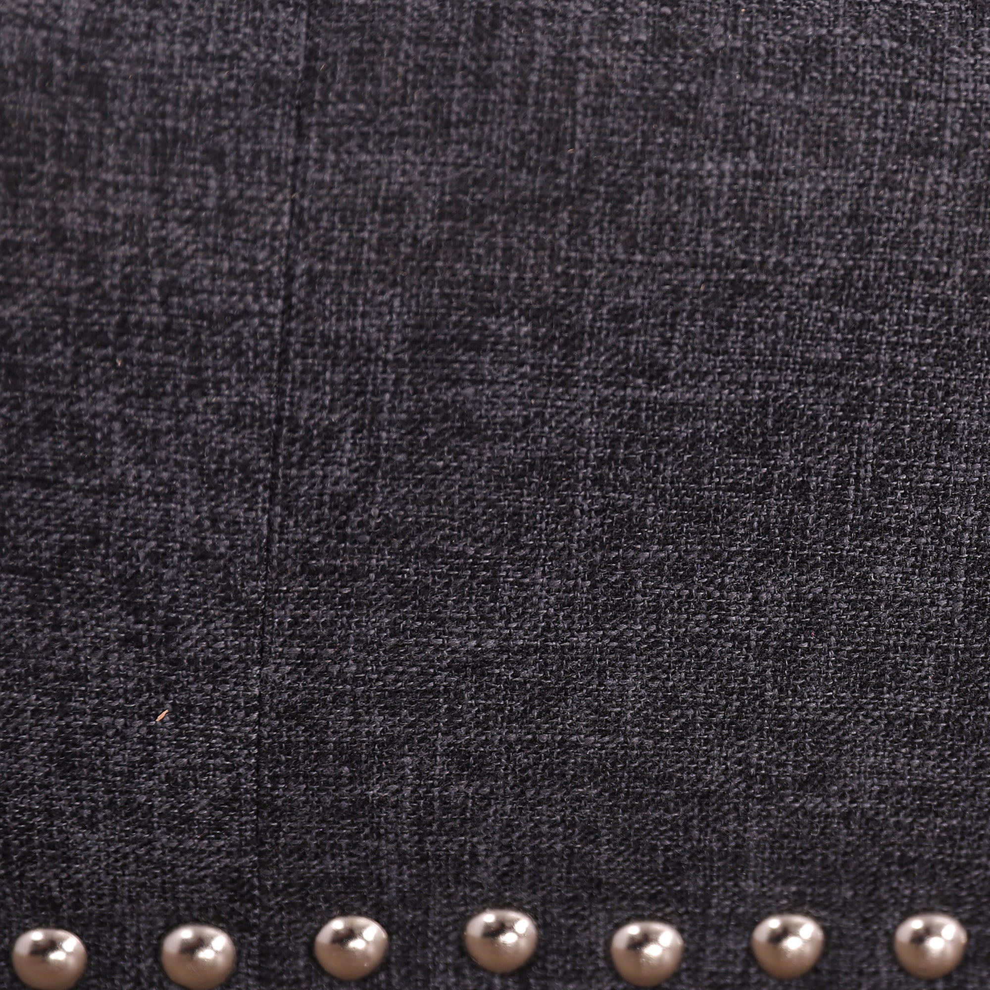Sofá cama de lino gris y negro de Ainehome
