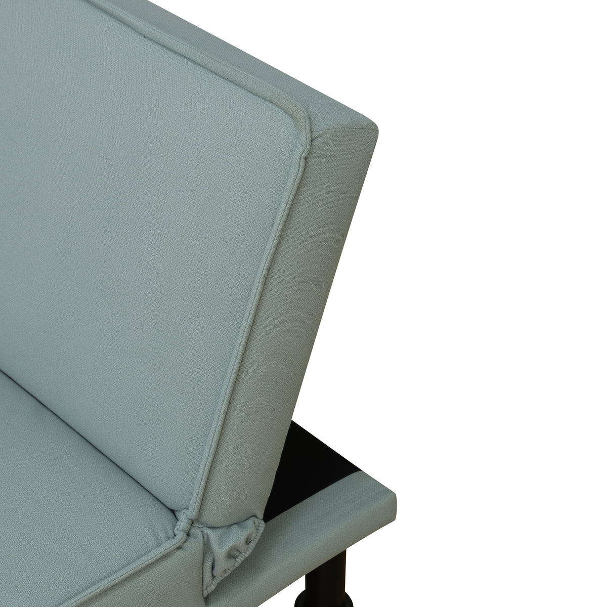Lake Green Flannel 64-Inch Convertible Sofa Bed - product image 4