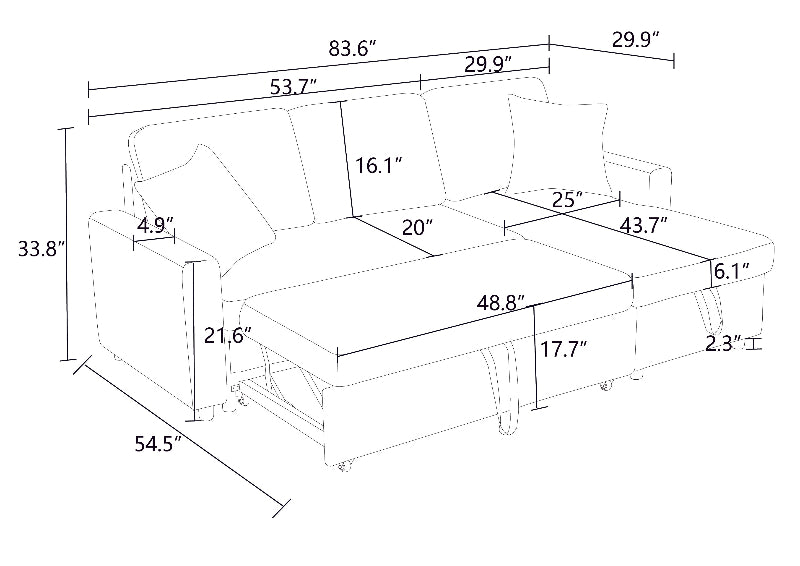 Aainehome Sofa Bed