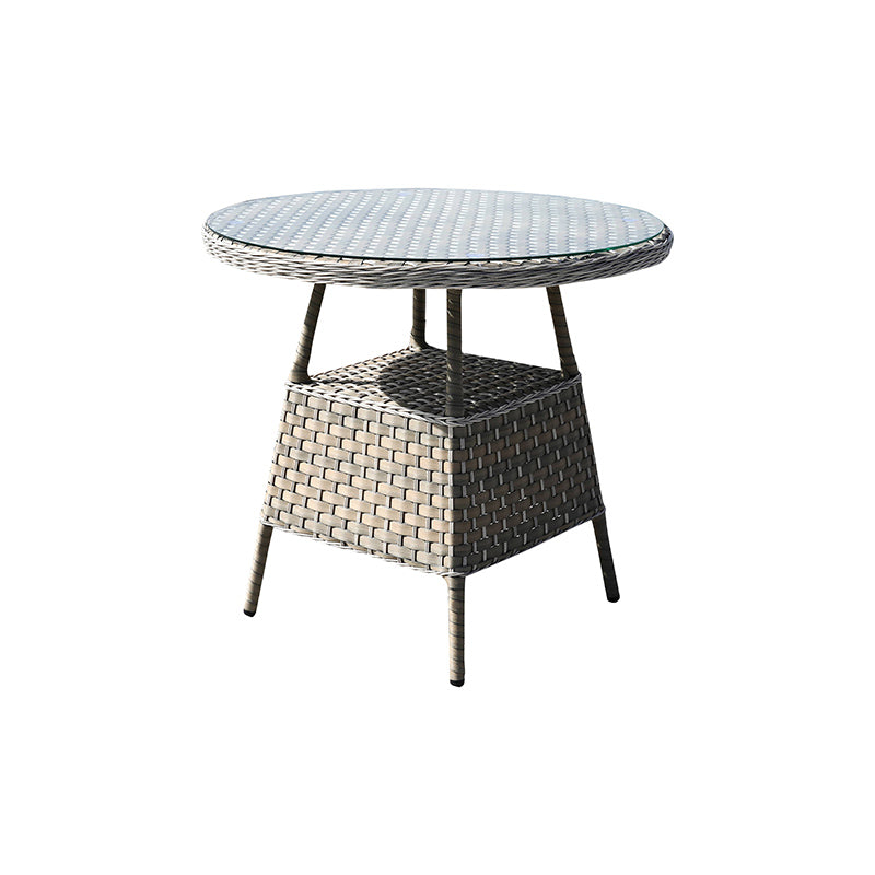 Gray Polyethylene and Iron 7-Piece Outdoor Sofa Set - product image