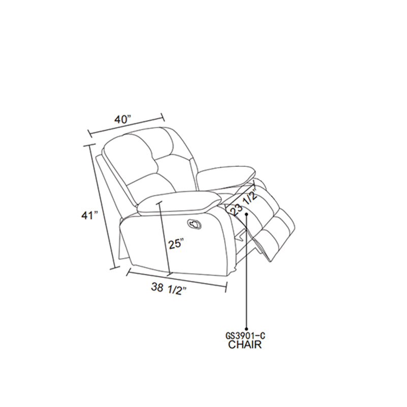 Aainehome Reclining Sofa