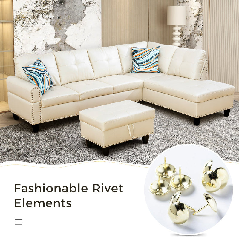 Aainehome L-Shaped Sofa