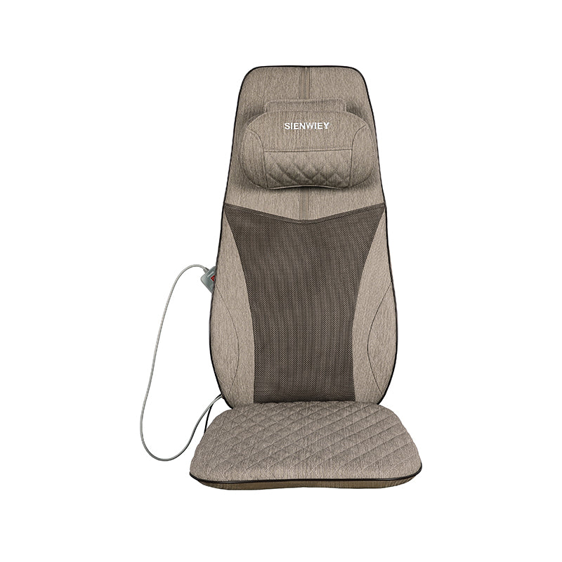 SIENWIEY Air 4.0 Full Body Massage Cushion Neck & Back Shiatsu Massage Chair Pad