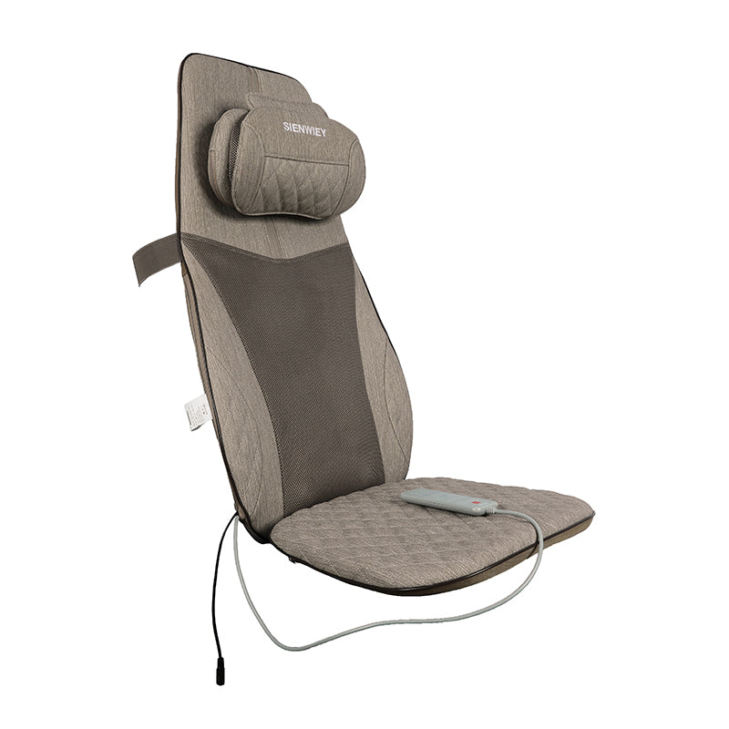 SIENWIEY Air 4.0 Full Body Massage Cushion Neck & Back Shiatsu Massage Chair Pad